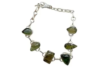 Pulsera de Moldavita Crystal Nation